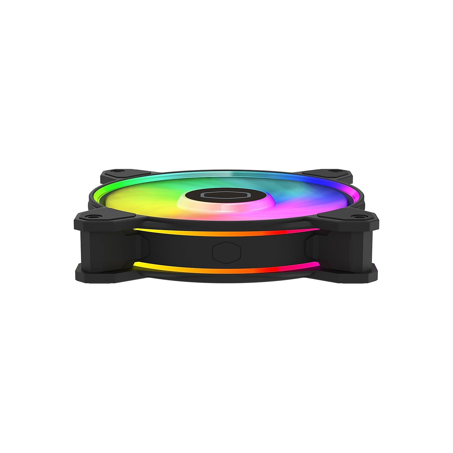 Cooler Master MF120 Halo² Case|Liquid Cooler|Air Cooler Fan, 120mm Fan, Dual-Loop aRGB Rings, Dynamic PWM 2,050 RPM, Air Balance Blades, aRGB Lighting, Hybrid Frame