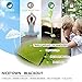NICETOWN Blackout Curtain Window Drape Panel Noise Reducing Window Decoration Blackout Room Darkening Curtain for Kid's Room (1 Piece, 42 inches Width x 63 inches Length in Fresh Green)