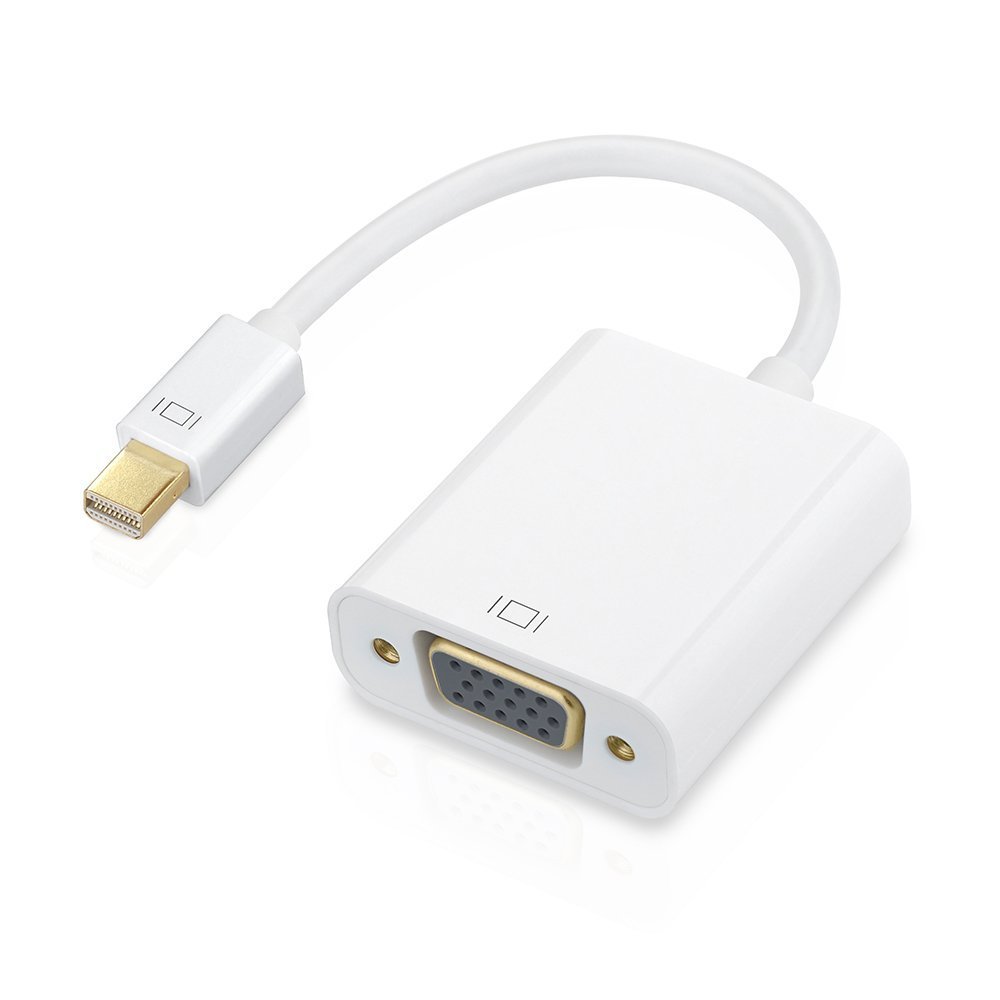 TOPELEK Mini DisplayPort a VGA Cable Cable Adaptador Thunderbolt para Apple Mac
