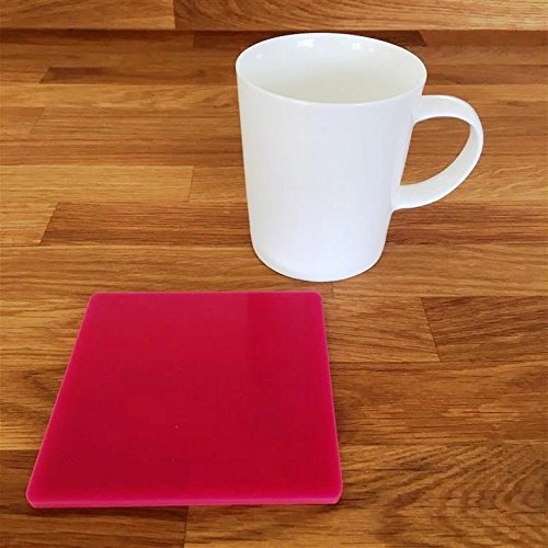Super Cool Creations Coasters - Square - Pink - 8 Set — image 1