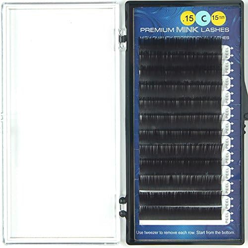 Premium Mink Lashes C-Curl (0.15mm x 15mm)