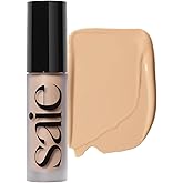 Saie Slip Tint Radiant Cream Concealer & All-Over Face Makeup - Concealer for Dark Circles, Redness & Blemishes - Lightweight Makeup Made with Hydrating Hyaluronic Acid - Shade 7 (0.17 oz)