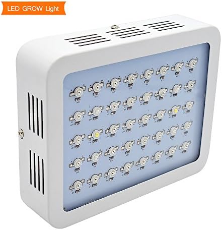 DILIYA 120W LED Grow Light Full Spectrum Grow Lamp with UV&IR for Greenhouse Hydroponic Indoor Plants Veg and Flower All Phases of Plant Growth