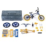 Tech Deck - BMX Bike Shop with Accessories and Storage Container - Sunday Bikes - Blue & Yellow