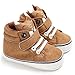 Iuhan Cotton Baby Girl Boys Fox Hight Cut Shoes Anti-slip Infant Soft Sole Sneaker (Age:0~6 Month, Khaki)