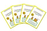 Tiger Math Level C set for Grade 2 (Self-guided Math Tutoring Series - Elementary Math Workbook)