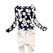 Weixinbuy Women's Long Sleeve Chiffon Blouse T-Shirt Blue 2XL