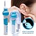 Ear Wax Removal Kit, Ear Cleaner, Electric Earwax Removal Tools, Ear Vacuum Cleaner Easy Earwax Remover Soft Prevent Ear-Pick Clean Tools Set with LED Light