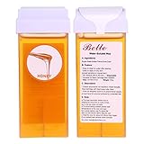 Belle Depilatory 150g(5.30oz)Warm Honey Soft Hot Wax Cartridge Hair Removal Warmer of 2pcs /set for Professional Use
