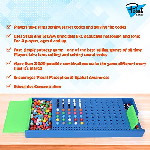 Point Games Code Breaker Board Game Code Breakers Toy STEM Toys