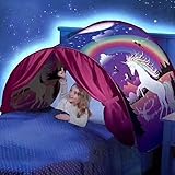 Foldable Galaxy Starry Sky Dream Tent Kids Pop Up Bed Tent Playhouse, Great Gifts for Children (H05)