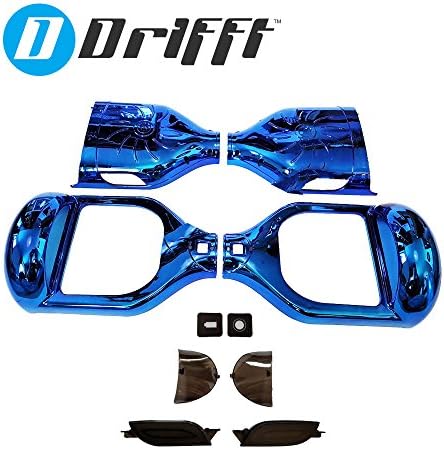 Blue Chrome Hoverboard Shell Replacement for 6.5" Self Balancing Scooter