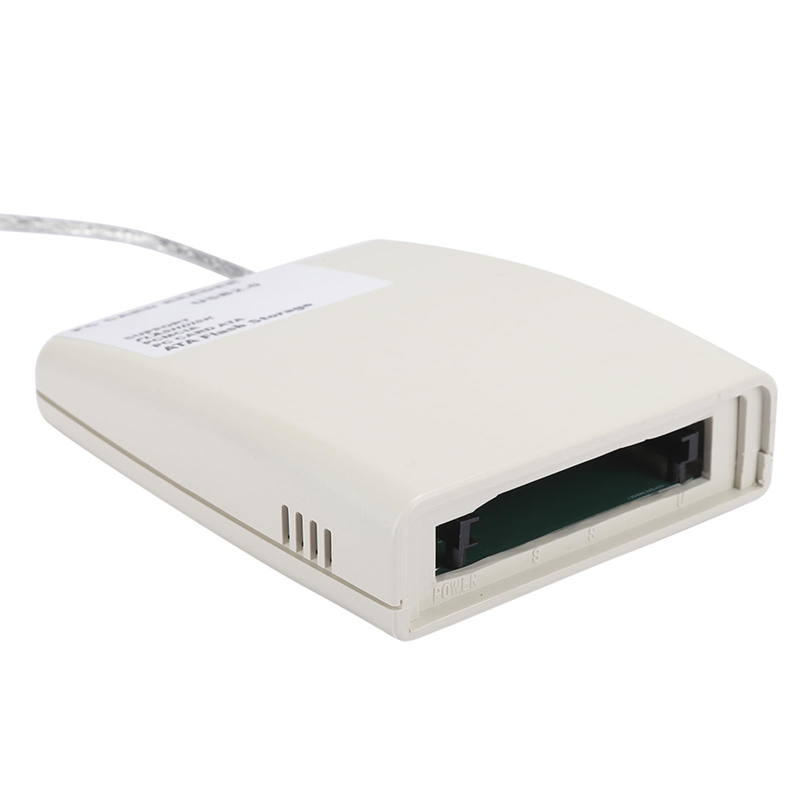 Card Reader USB 2.0 Card Hub, 68-pin PCMCIA High-Speed PCATA Portable Memory Card Reader Converter Adapter