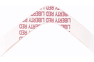 Sunshine Tape Liberty Red Liner Hair Tape Strips | Made in USA | 6A Curve Contours | Doublesided Bonding Wig Tape for Polyurethane, 1-2 Week Daily Hold