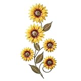 Dimensional Sunflowers Wall Art