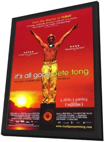 It's All Gone Pete Tong 27 x 40 Movie Poster - Style C - in Deluxe Wood Frame