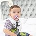 Baby Pacifier Clips by Upsimples - 6 Pack - Baby Pacifier Holder