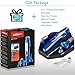 Nose Hair Trimmer - 5 in 1 USB Rechargeable Men's Trimmer Personal Waterproof Electric Shaver Razor/Sideburns/Eyebrow/Body Hair Shaiver/Nose Ear Hair Trimmer for Men Facial Grooming Kit (Blue)