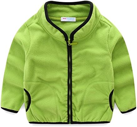 UWESPRING Kids Polor Fleece Jackets Full-Zip Lightweight
