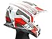 Vega Helmets VRX Advanced Off Road Motocross Dirt Bike Helmet (Red Venom Graphic, Large)