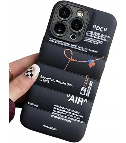Amazon.com: FANCOOFF Puffer Phone Case, Compatible with iPhone 15