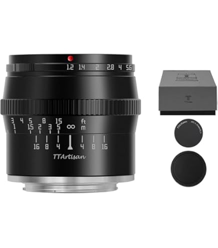 TTArtisan 50mm F0.95 APS-C Manual Fixed Camera Lens for Sony E