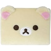 K Company Rilakkuma Fluffy Multi Case Korilakkuma RK-FWM-CR H 3.9 x W 5.1 inches (10 x 13 cm)