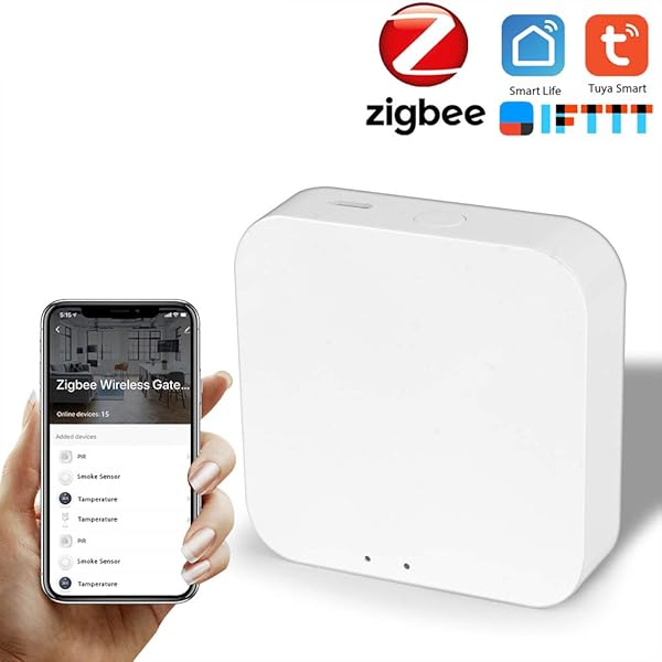 Galapara Smart Gateway Hub Smart Home Bridge Smart Life App Control Remoto inalmbrico para Tuya ZigBee 3 0 Todos los Productos Inteligentes