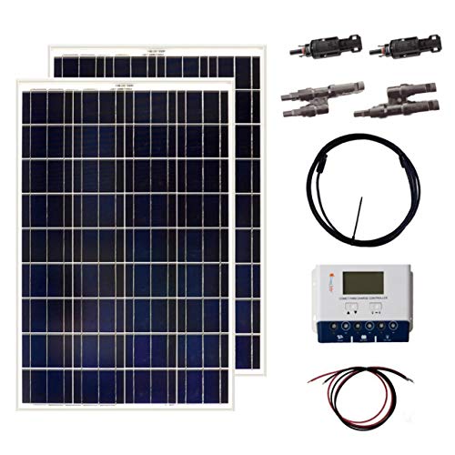 Grape Solar GS-200-KIT 200-Watt Off-Grid Solar Panel Kit