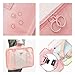 Travel Packing Cubes, VAGREEZ Lightweight Luggage Organizers Bags Set for Carry on Suitcase (6Pcs Pink)