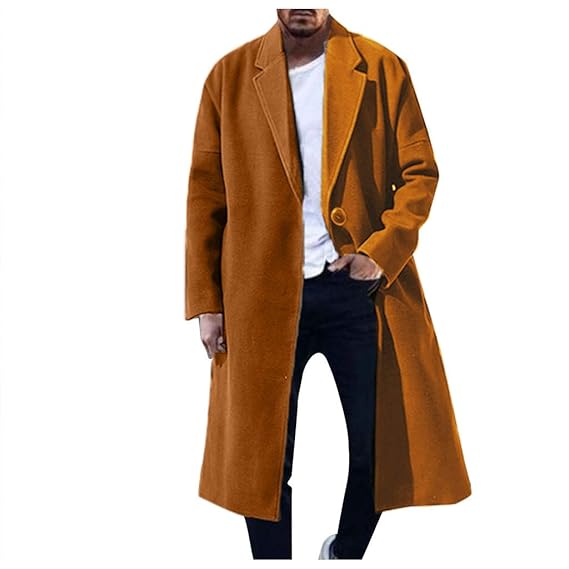 Coat For Men Winter Wear Jacket Men S Winter Fashion Simple Solid