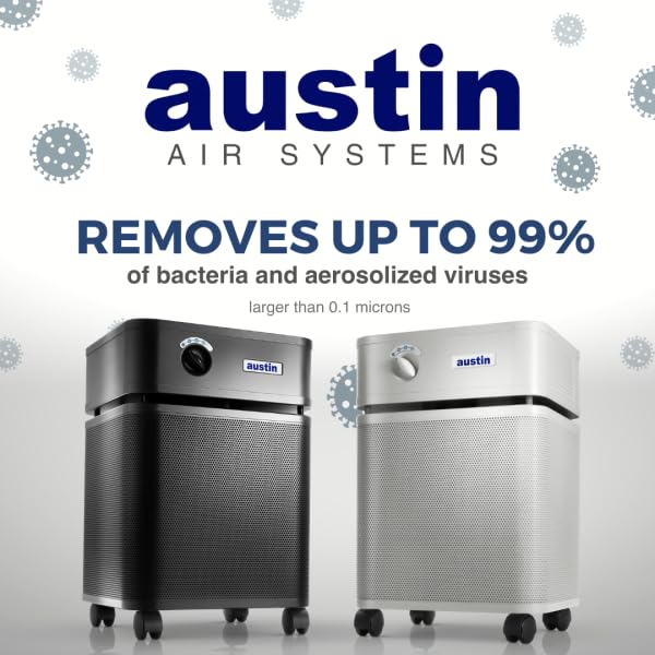 Austin Air HealthMate Standard Air Purifier, Sandstone - Advanced 4- Stage Filtration Air Purifiers For Home with Activated Carbon & Zeolite - Ideal as Air Purifiers for Bedroom, Model B400