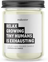 Makester Luxury Soy Wax Candle - Vanilla, Jasmine, Sugared Almond view 2