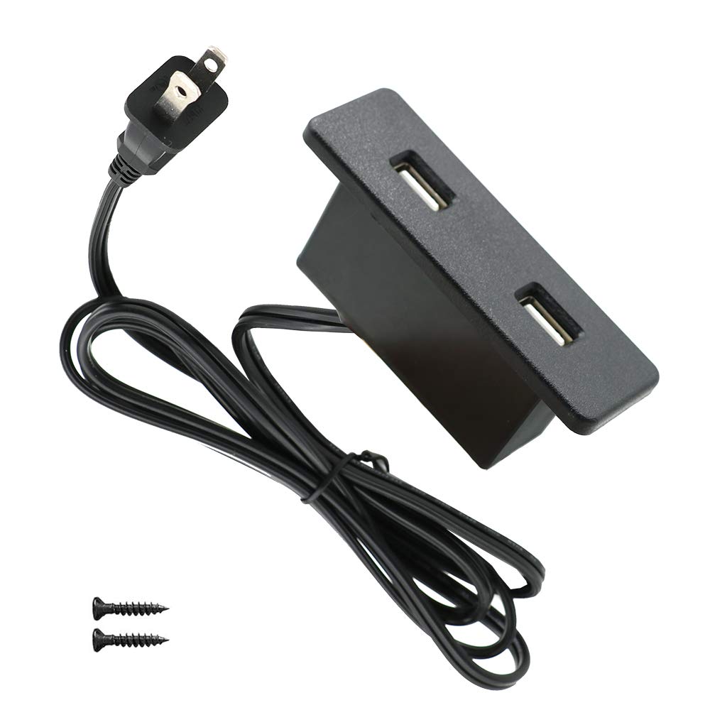 Powered USB Hub Socket Recessed USB Power Strip