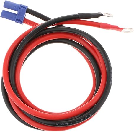 Amazon Ec5 リングアダプタケーブル ターミナル 10a カージャンプスタート カーバッテリー接続用 実用 0 95ｍ バイクバッテリー充電器 車 バイク