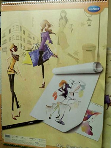 Nanveet Premium Products Sketch Book A3 36 Pages Pack Of 4