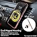LG V50 ThinQ Case, LG V50 Case, Silverback Moving Liquid Holographic Sparkle Glitter Case with Kickstand, Bling Diamond Rhinestone Bumper with Ring Stand Slim Protective Case for LG V50 ThinQ -RD