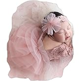 Cuvstvo Lace Newborn Photography Outfits Girl Newborn Girl Photoshoot Outfits Baby Photoshoot Props Girl Newborn Lace Romper Baby Girl Photography Infant Photo Shoot Outfits Girls