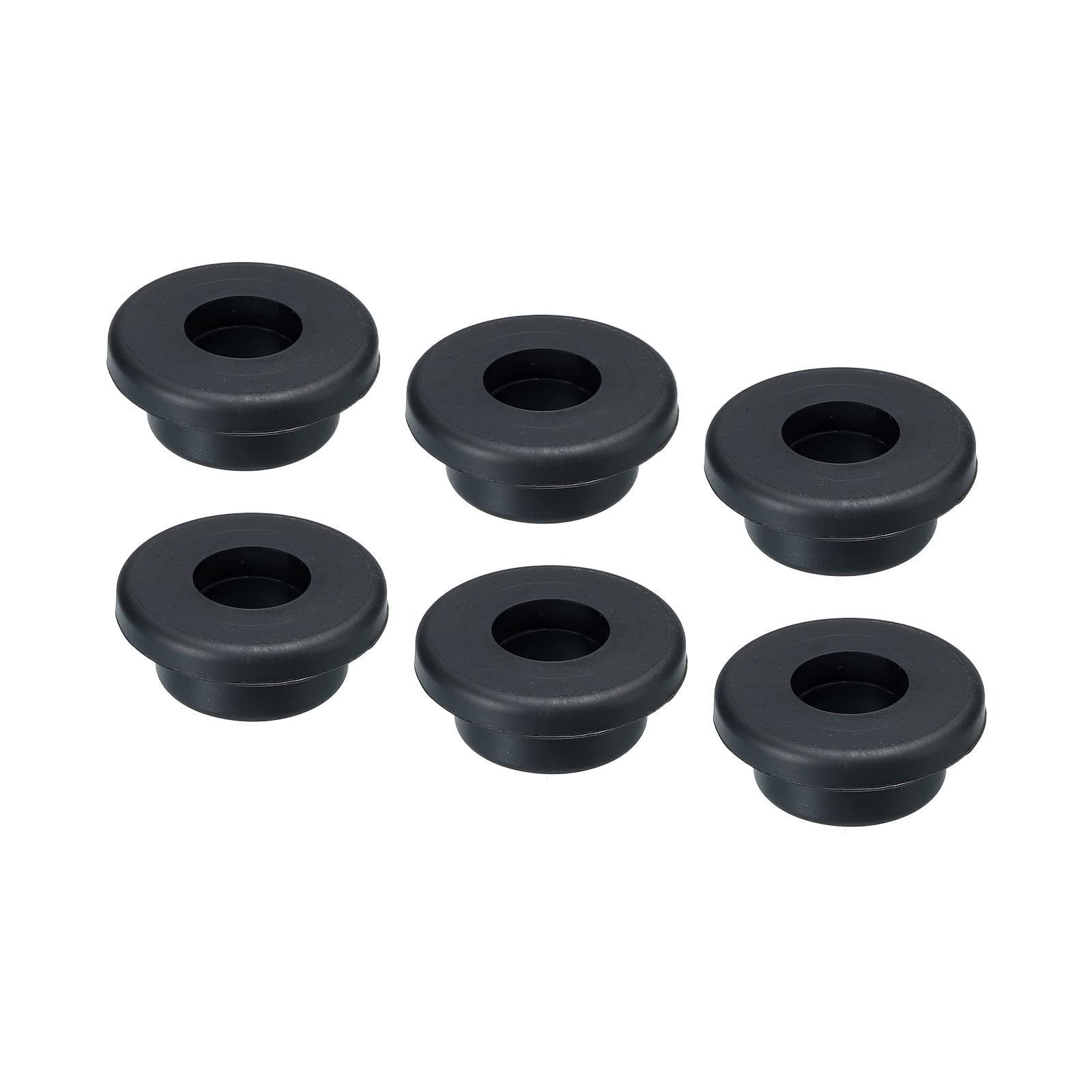 MECCANIXITY 6Pcs T Shape Rubber Grommet Mount Dia
