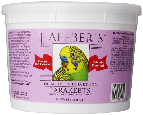 Lafeber Company Parakeet Pellets Premium Daily Diet Pet Food, 5-Pound