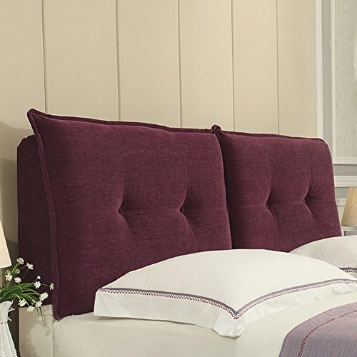 ZfgG Headboard Bedside Cushion Covers For Double Bed Large Backrest Waist Pad Cloth Art Soft Bag Back Pillow For Bedroom Sofa,Multifunction, Sponge Filling, 5 Colors, 14 Sizes Optional