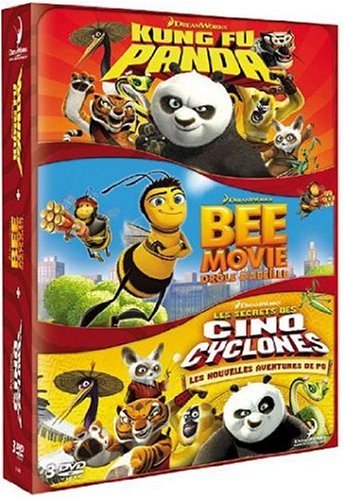 Kung Fu Panda + Les Secrets Des Cinq Cyclones + Bee Movie - Pack
