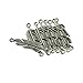 Baosity 120pcs Vintage Alloy Metal Dream Catcher Charms Pendant + 100pcs Feather Leaf Jewelry Finding