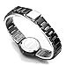 Top Plaza Wrist Watch for Lovers/Couples Dress Wrist Analog Quartz Waterproof Business Casual Calendar Date Window, 98FT 30M 3ATM Water Resistant - Valentine's Day Gift
