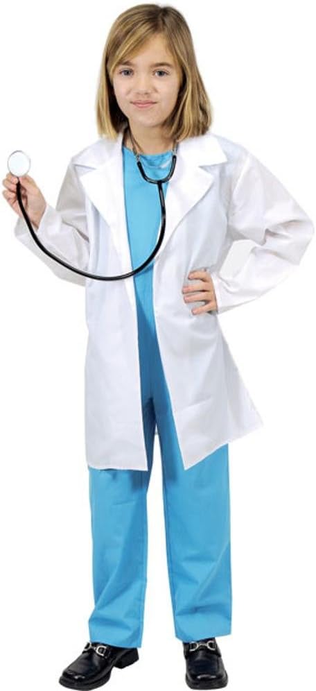 Girl's Doctor Kid's Halloween Costume (Size: Large 10-12)