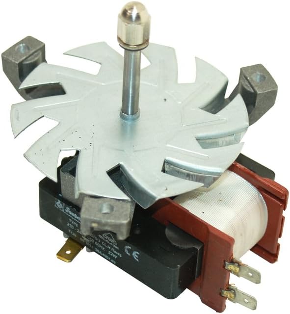 Main Cooker Fan Motor for Beko Oven Equivalent to 264440102, Metallic, 5.08 cm x 25.4 cm x 127 cm