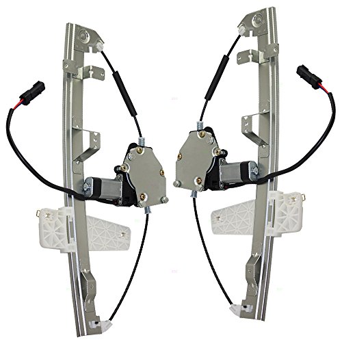 image for AUTOANDART Driver and Passenger Front Power Window Lift Regulators wit