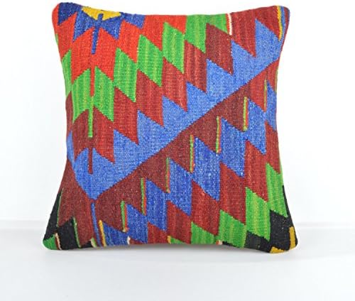 Kilim Pillow Cover, Kilim Pillow, Turkish Pillow, Bohemian Pillow, Kilim Cushions, Moroccan Pillow, Turkish Kilim, Decorative Pillows, Wool Pillow, tp526