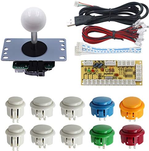 Amazon.com: SJ@JX Arcade Game Controller Button Microswitch 8 Way