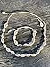 Nativu Shell Necklace Vsco Stuff Natural Handmade Seashell Necklaces for Women Cowrie Puka Shell Choker Visco Girl Adjustable Necklace Choker Anklet Set for Women Girls and Teen (White)